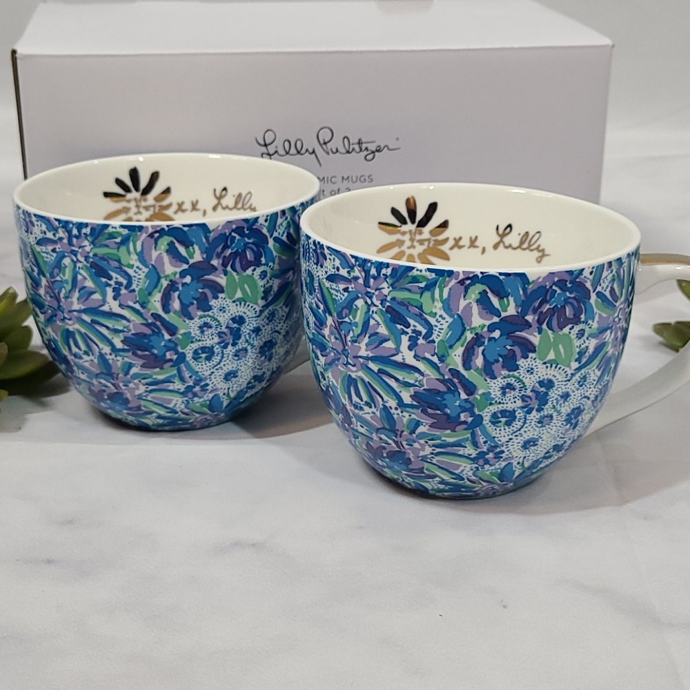 Lilly Pulitzer Mug Set - Picture 4 of 8